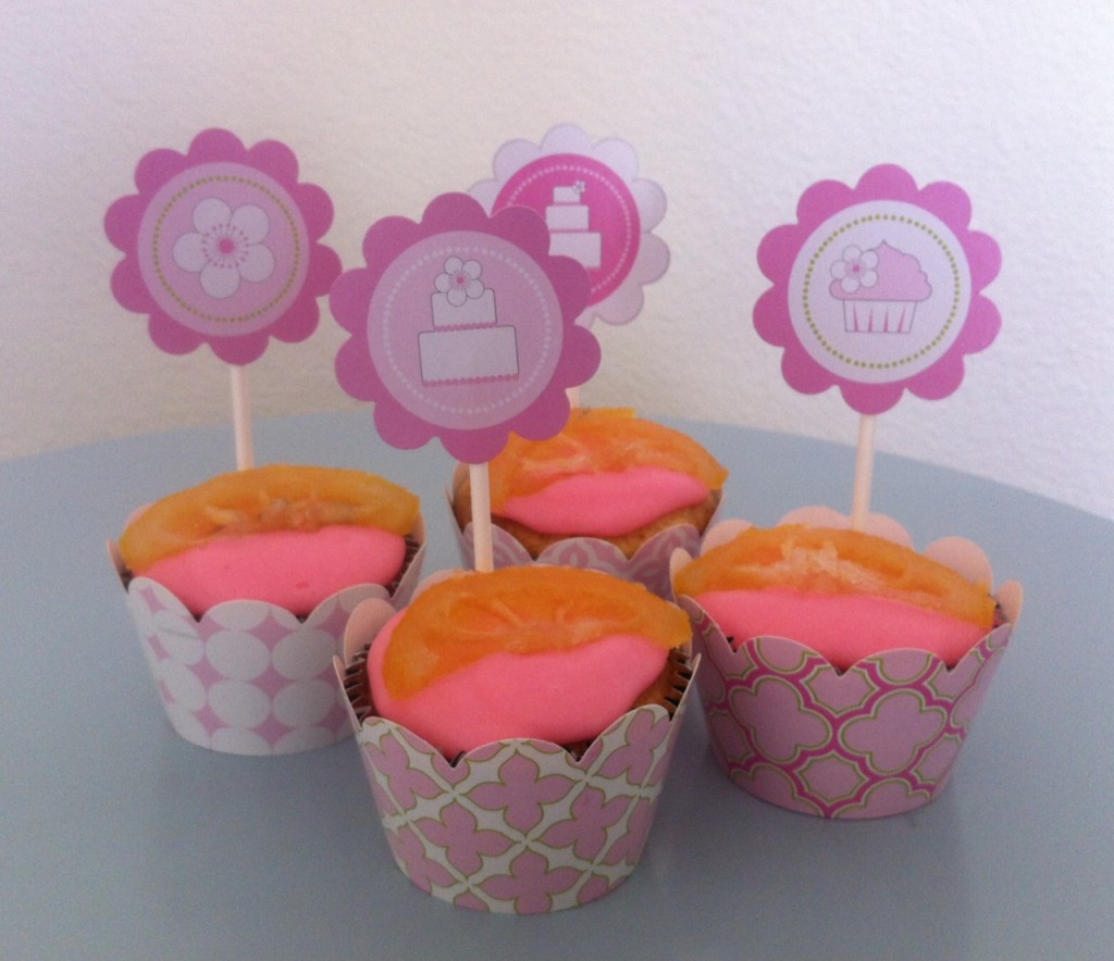 pink cake mod party kit