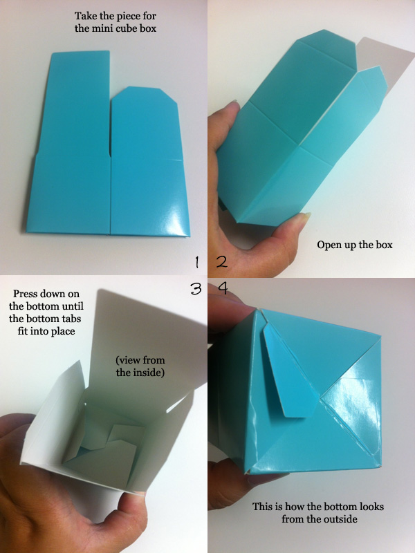 Mini Cube Boxes