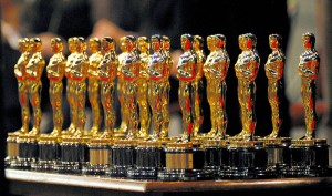 The many Oscars won for The Lord of the Rings trilogy. DEAN TREML/AFP/Getty Images