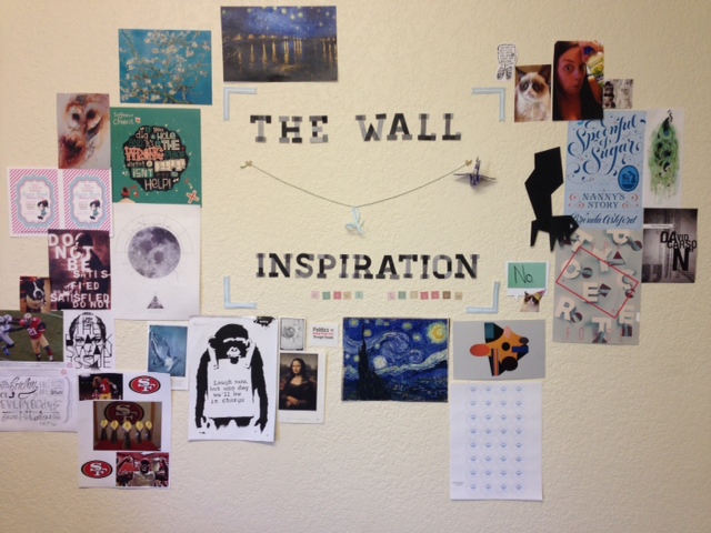 event blossom wall of inspiration