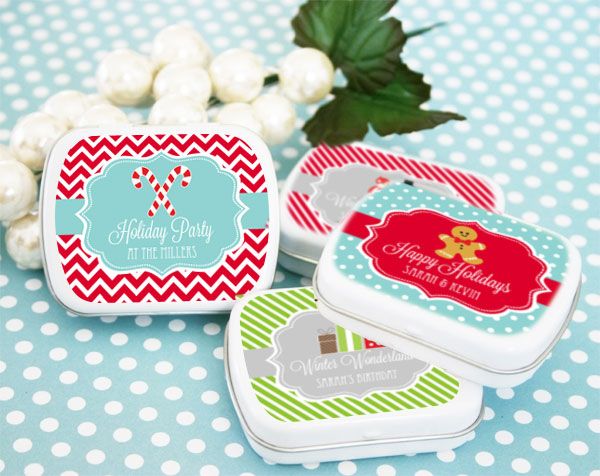 Event Blossom Personalized Floral Garden Mint Tins