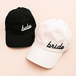 Bride & Babe Baseball Caps