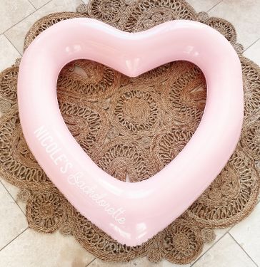 Heart Shaped Pool Floatie