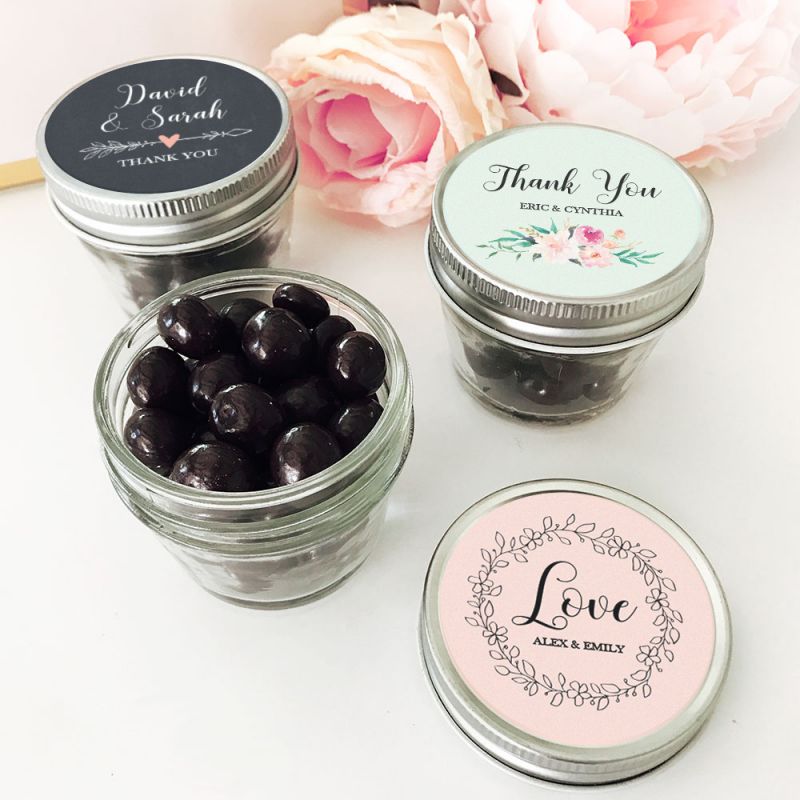 Wholesale Wedding Favors, Party Favors, by Event Blossom Chalkboard Baby  Shower Personalized Small 4 oz Mason Jars