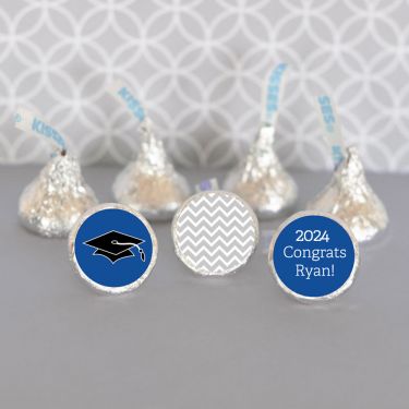 Personalized Graduation Hershey's&reg; Kisses Labels Trio (Set of 108)