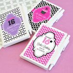 Personalized Sweet 16 or 15 Notebooks