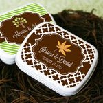 Personalized Fall Mint Tins