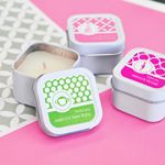 MOD Pattern Baby Square Candle Tins