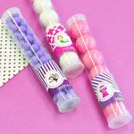 Personalized MOD Kid's Birthday Candy Tubes