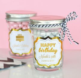 Foil Birthday Favors