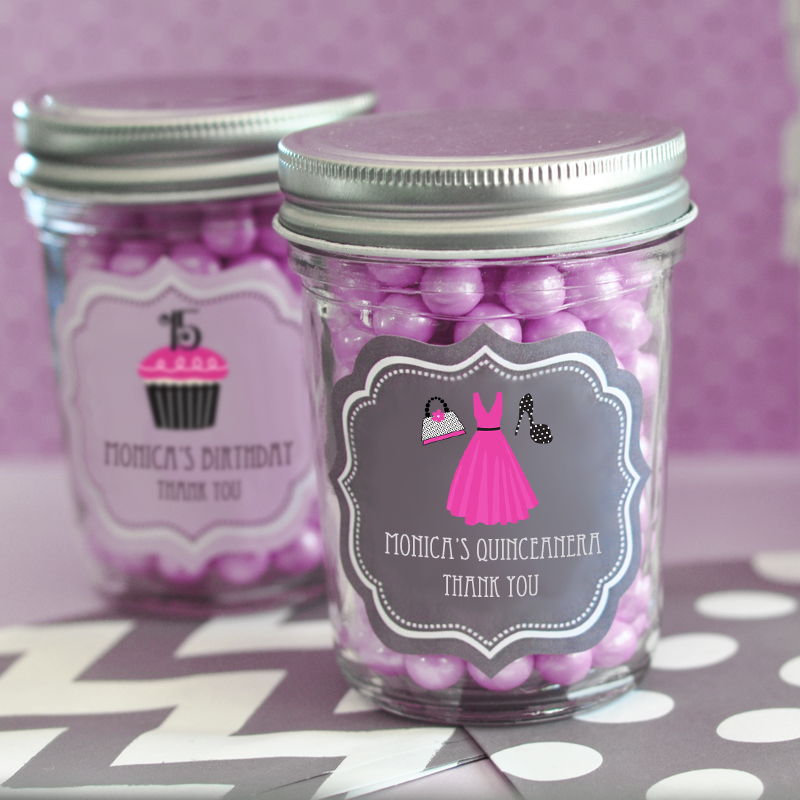Wholesale Wedding Favors, Party Favors, by Event Blossom Chalkboard Baby  Shower Personalized Small 4 oz Mason Jars