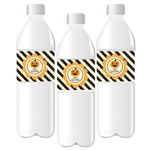 Personalized Classic Halloween Water Bottle Labels