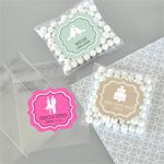 Personalized MOD Theme Silhouette Clear Candy Bags (Set of 24)