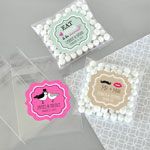 Personalized Theme Clear Candy Bags (Set of 24)