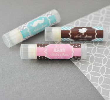 Personalized MOD Baby Silhouette Lip Balm Tubes