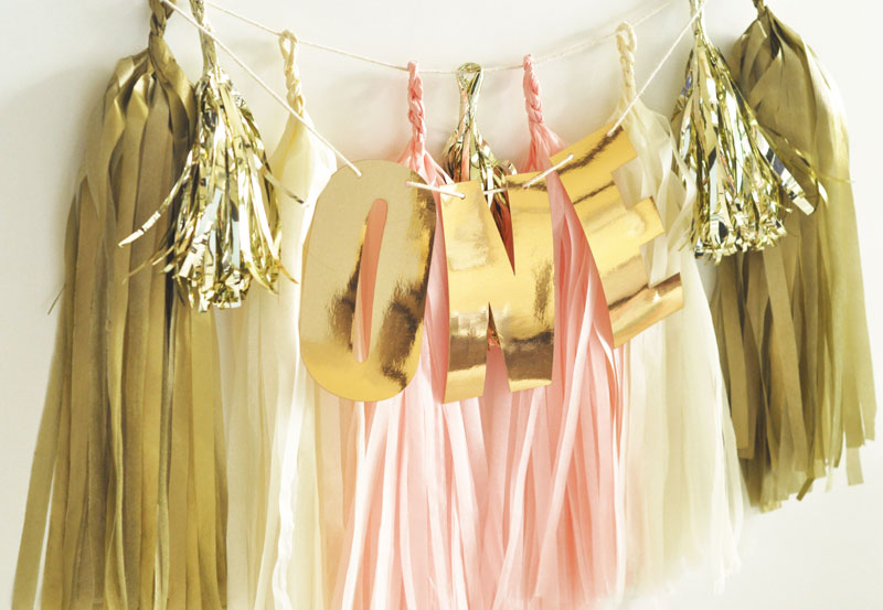 diy tassel garland kit