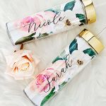 Personalized Spring Rose Tall Tumbler