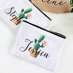 Fiesta Canvas Cosmetic Bags