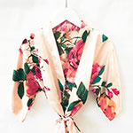 Watercolor Floral Child Robe