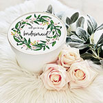 Round Gift Box - Bridal Party Wreath