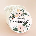 Boho Bridesmaid Proposal Box - Empty
