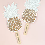 Personalized Pineapple Fans