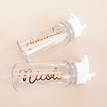 Personalized Clear Sports Bottle