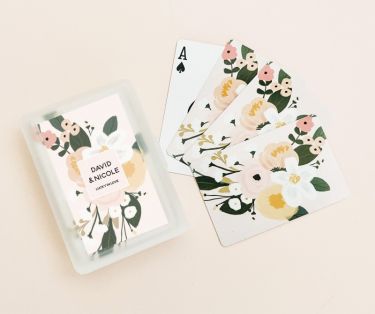 Boho Floral Playing Cards