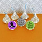 Personalized Spooky Halloween Hershey's&reg; Kisses Labels Trio (set of 108)