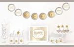 Gold & Glitter New Years Party Decor Kit